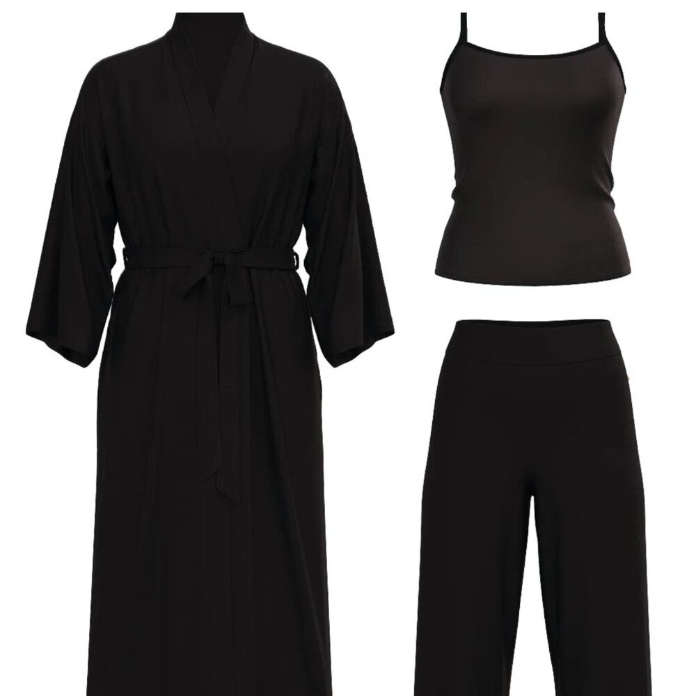 Victoria's Secret Modal Soft 3-Piece Set - Black - Women's Size X/XL - 26856792